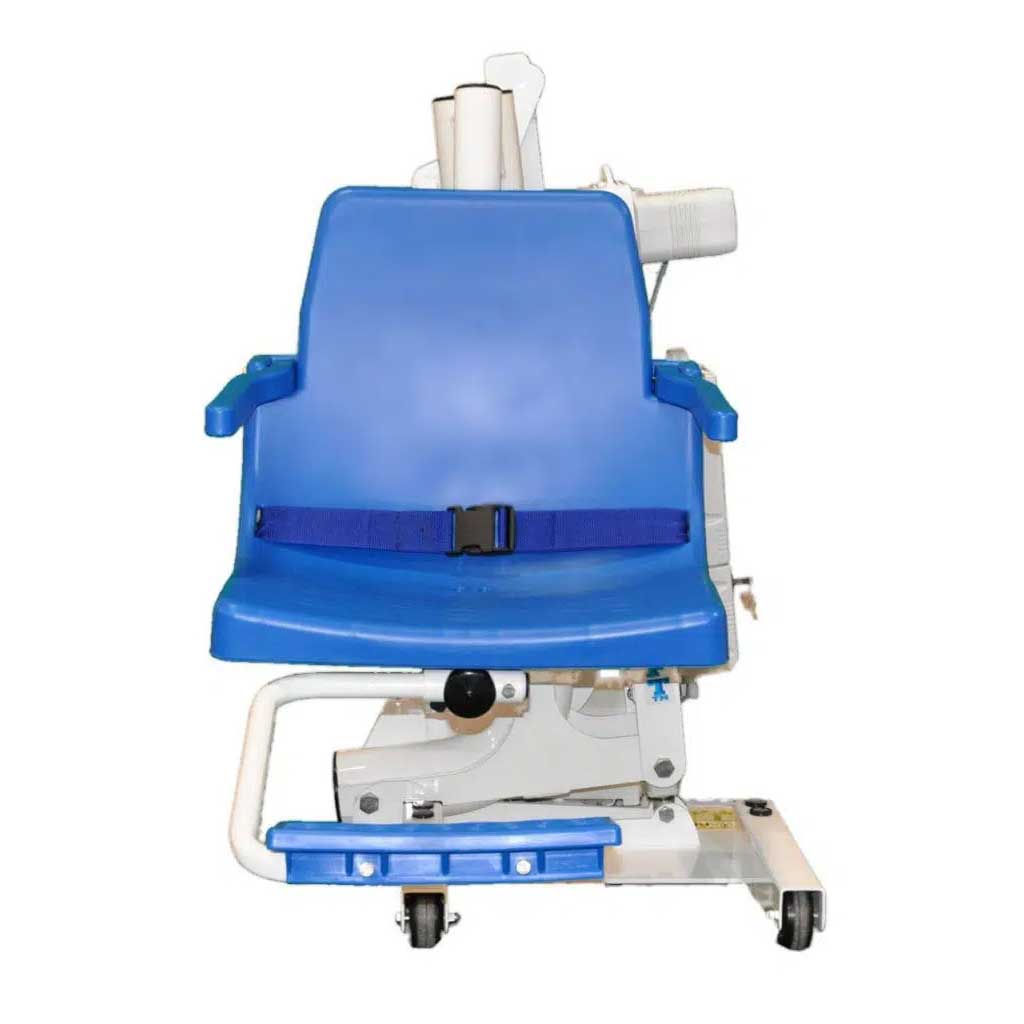 Global C-375 Portable Pool Lift With Tri-Point Drop-In Anchor - 375lb Capacity